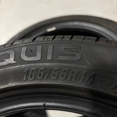 165/55-14タイヤ×2本の画像