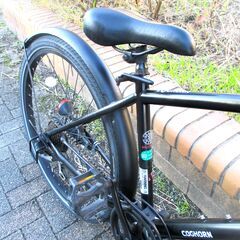 中古自転車 COGHORN 実用 自転車 6段変速 27インチ LEDオートライト ブラック 通勤 通学 近所のお出掛けなどにの画像