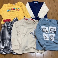 【サイズ110】秋冬物服まとめ　男の子19枚【訳あり】の画像