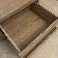 【LOWYA(ロウヤ) 】ローテレビ台 オークの画像