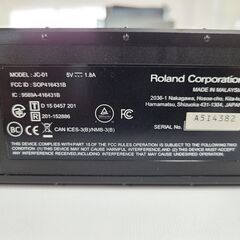 J1741【リユースのサカイ柏店】Rolamd　ローランド　Bluetoothオーディオスピーカー　ワイヤレススピーカー　JC-01　クリーニング済　参考価格18,337円の画像