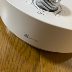 サーキュレーター　扇風機　首振り　ニトリの画像