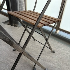 IKEA ガーデンテーブル、チェアの画像