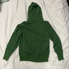 UNIQLO パーカー Mサイズ 緑色の画像