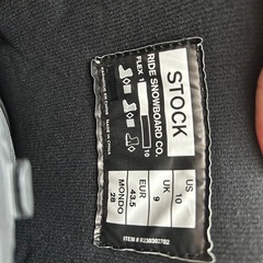 ライドのブーツ　の画像