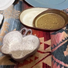 未使用　益子焼 よしざわ 5まいせっ5枚セットの画像