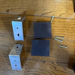 ブラインドカーテン 木目ブラウンの画像