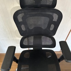 デスクチェア 回転式　高さ調整の画像