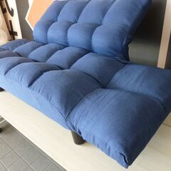 2-9　未使用/新品　ソファー 2人掛け リクライニング ひじ掛け ローソファ フロアソファ コンパクト ファブリック ソファの画像