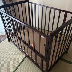 西松屋ベビーベッドの画像