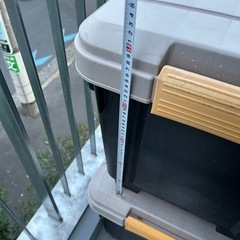 RVBOX1000 収納ボックス 2個セット/引取限定/アウトドアの画像