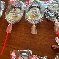 クリスマス キャンドル チョコレートの香り付きの画像