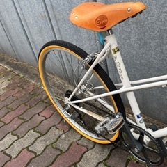 日米富士FUJI The Simple 26インチ ミキ　スト シティサイクル 外装6段 ホワイトの画像