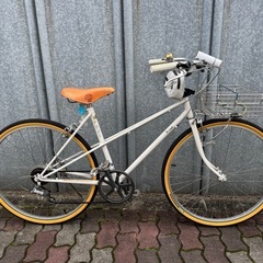日米富士FUJI The Simple 26インチ ミキ　スト シティサイクル 外装6段 ホワイトの画像