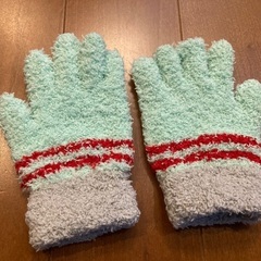 【キッズ】JALオリジナルもこもこ手袋の画像