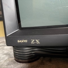 引き取り限定☆ブラウン管テレビ☆SANYO☆ZXの画像