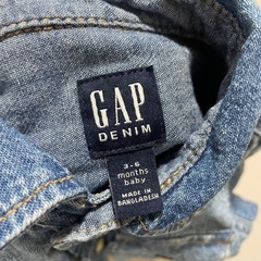GAP ベビーデニムシャツ 60cmの画像