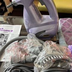 お値下げ‼️未使用❗️スチーム掃除機　シャークスチームポータブルの画像