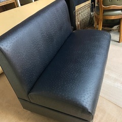 店舗用ベンチソファ3本　計3mの画像