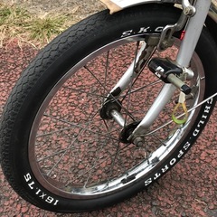 1970年代 宮浦製作所 16インチ折り畳み自転車 昭和レトロな自転車をお探しの方におすすめの画像