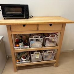 IKEA FÖRHÖJA フォルホイア - キッチンワゴンの画像