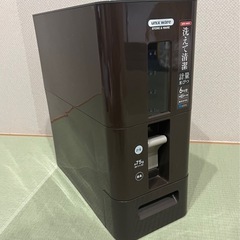洗える スリム米びつ 6kg型　ブラウンの画像