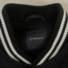 商談中　rageblue製ジャンパー　メンズ：Ｌ　黒色の画像