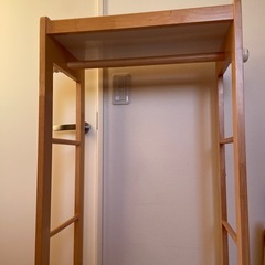 洋服かけ棚の画像