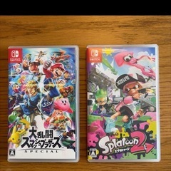Nintendo Switch 本体セット (大乱闘スマッシュブラザーズ SPECIAL / スプラトゥーン2 / ワイヤレスコントローラー / ケース付き）の画像