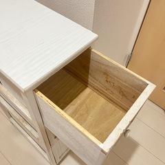 アンティーク調引き出し収納　すき間収納の画像