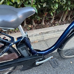 東京23区配達無料🌈新基準 ヤマハ　パス　with ウィズ　12.3Ah リチウム 電動自転車 中古　BS 5251の画像