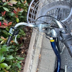 東京23区配達無料🌈新基準 ヤマハ　パス　with ウィズ　12.3Ah リチウム 電動自転車 中古　BS 5251の画像