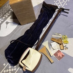 三味線（敗れてます）の画像