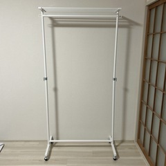 ハンガーラック ニトリ　幅92×奥行43×高さ164cm（最大）の画像