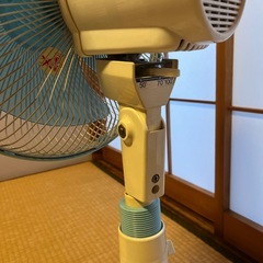 古いNational 扇風機の画像