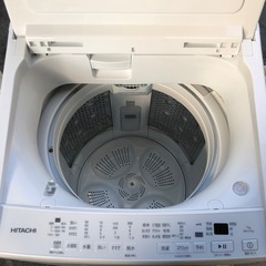 日立 7.0kg 全自動洗濯機 BW-V70J 2024年製の画像
