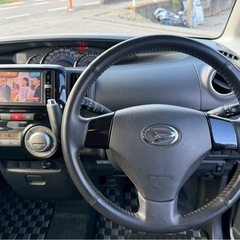 人気車種 ダイハツ タントカスタム★総額15.8万円★車検付き 内装良好 修復歴なし ナビ フルセグTV BT音楽 ETC 左パワスラ お手頃価格♪お早めに！の画像