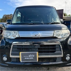 人気車種 ダイハツ タントカスタム★総額15.8万円★車検付き 内装良好 修復歴なし ナビ フルセグTV BT音楽 ETC 左パワスラ お手頃価格♪お早めに！の画像