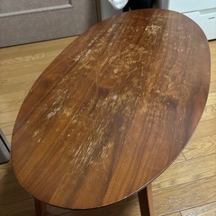 【お譲り先決まりました】折りたたみローテーブルの画像