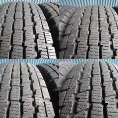 ブリヂストン　W300　145R12 6PR　4本　8〜9分溝の画像