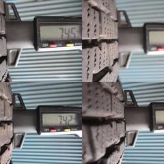 ブリヂストン　W300　145R12 6PR　4本　8〜9分溝の画像