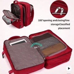 リュック　赤の画像