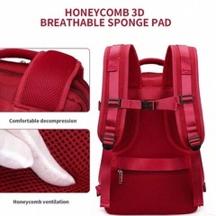 リュック　赤の画像