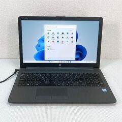Windows11 第8世代Corei5搭載 新品バッテリー ★ HP 250 G7 Notebook PC Core i5-8265U(1.6G/4C) メモリ8GB SSD256GB DVD-RWの画像