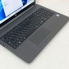 Windows11 第8世代Corei5搭載 新品バッテリー ★ HP 250 G7 Notebook PC Core i5-8265U(1.6G/4C) メモリ8GB SSD256GB DVD-RWの画像