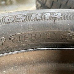 日産NOTE等対応ブリヂストンノーマルタイヤ　の画像