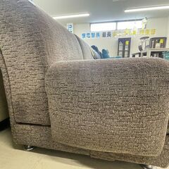 【ジャングルジャングル滋賀草津店】ジモティ来店特価‼ 2人掛けソファー マルニ ブラウン J-251118の画像
