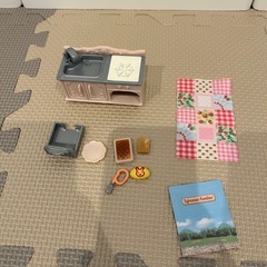 🐰はじめての シルバニアファミリー　お人形4体付の画像