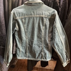 お買い得🉐COLLINSデニムジャケット💙コリンズLサイズ綿100％おしゃれ🌷メンズ👨レディース👩‍🦰デニムの画像