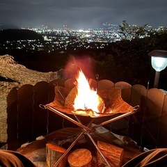 今夜西里キャンプ適地で焚き火🔥しませんか？